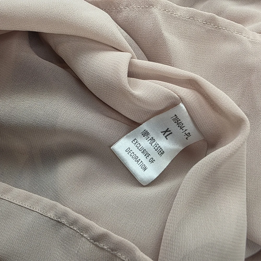 New Anthropologie THML Women's Purple and Orange Patterned Pocketed Dress XL - Picture 12 of 12